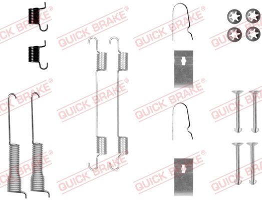 QUICK BRAKE Комплектующие, тормозная колодка 105-0800